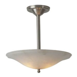Navarra Alabaster 19" Single-Stem Pendant