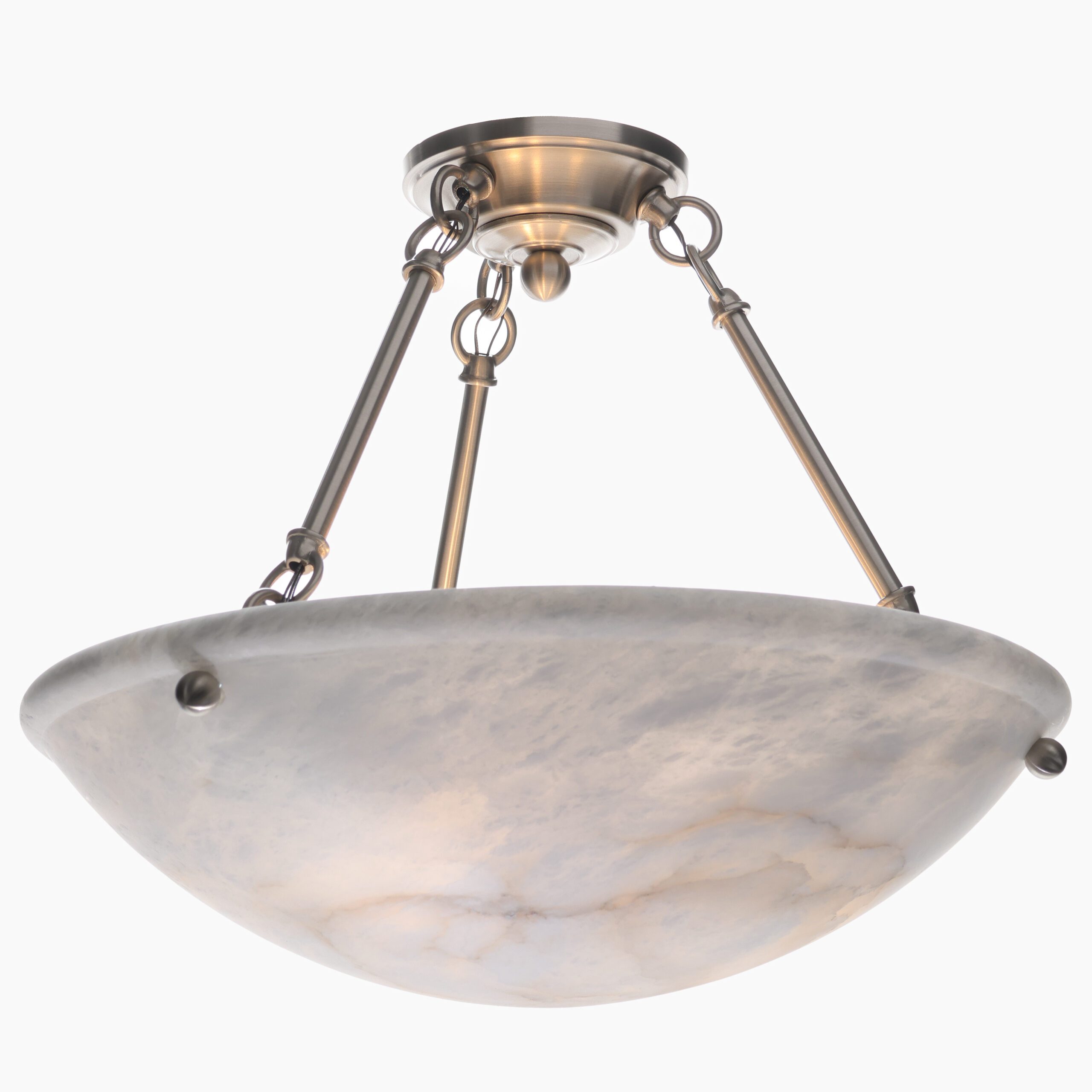 Alabaster Ceiling Light Fixture
