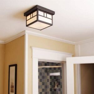 Ravenwood™ Exterior 8" Semi Flush Ceiling Fixture