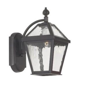 London™ Exterior 7" Curved Arm Exterior Wall Light