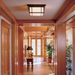 Hillside™ Exterior 12" Semi Flush Ceiling Fixture