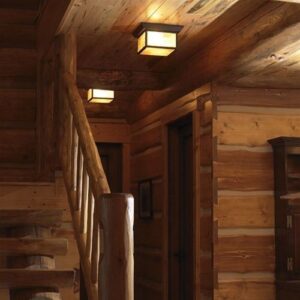 Hillside™ Exterior 10" Semi Flush Ceiling Fixture