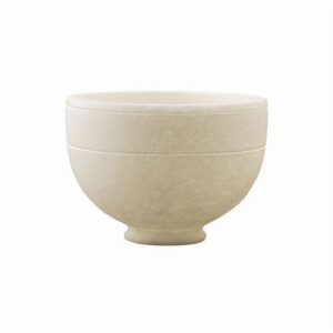 Scored Rim 5-1/2" Alabaster Cup