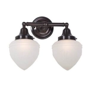 Ballantrae™ Two Light Straight Arm Wall Sconce With 3-1/4" Shade Holders