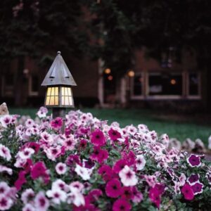 European Country™ Lantern 6" Wide Exterior Post Light