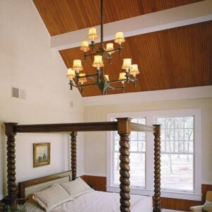 Wentworth™ Twelve Light Large Two Tier Chandelier With Electric Candles