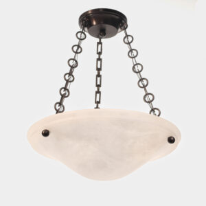 Navarra 16 Inch Alabaster Multi Chain Pendant