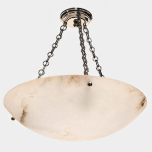 Empire 24 Inch Alabaster Multi Chain Pendant