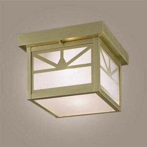 Sunrise™ Exterior 8" Semi Flush Ceiling Fixture