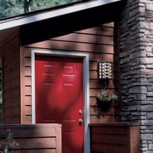 Sunrise Center™ Exterior 9″ Wide Flush Wall Light