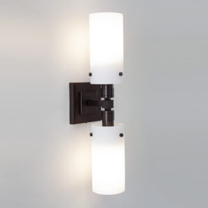 Tribeca™ Two Light Linear Arm Sconce With Shade Holder