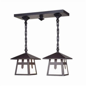 Stamford™ Lantern Two Light Chain Hung Ceiling Fixture