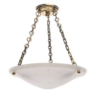 Navarra 19 Inch Alabaster Multi Chain Pendant