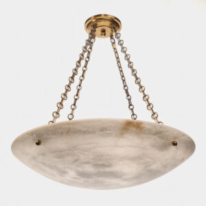 Empire 30 Inch Alabaster Multi Chain Pendant