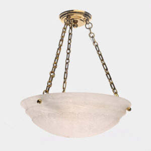 Petal Alabaster 16" Multi-Stem Chain Hung Pendant