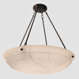 Petal Alabaster 30" Multi-Stem Pendant