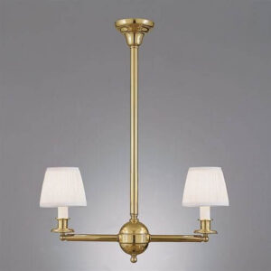 Shoreland™ Two Light Chandelier With Electric Candles