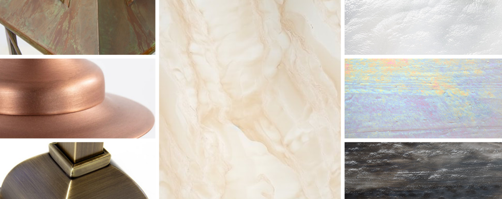Textures of Handcrafted Lighting