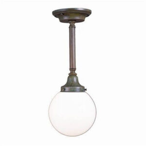 Carlton™ One Light Pendant With 3-1/4" Shade Holder For Exterior Use
