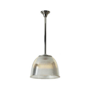Vintage Holophane™ One Light Waterfall Holophane Pendant