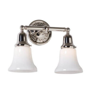 Argine™ Two Light Straight Arm Sconce With 2-1/4" Shade Holders